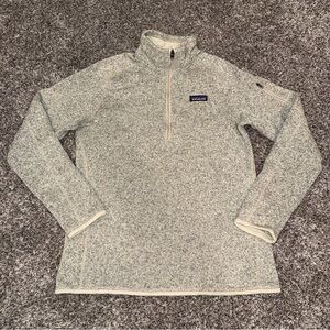 Patagonia Jacket Womens Large Gray Better Sweater Full Zip Fleece Hiking Travel